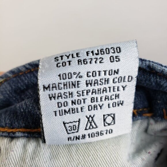 Citizens of Humanity Jeans "Boho #111" Stretch Low-Waist Bootcut Y2K size 28 - Picture 11 of 14